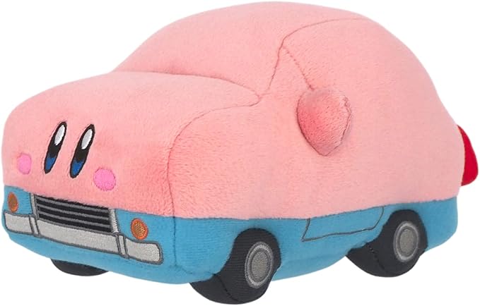 Kirby Car Mouth Plush – 8" Soft Collectible Toy | Kirby’s Dream Land Stuffed Doll