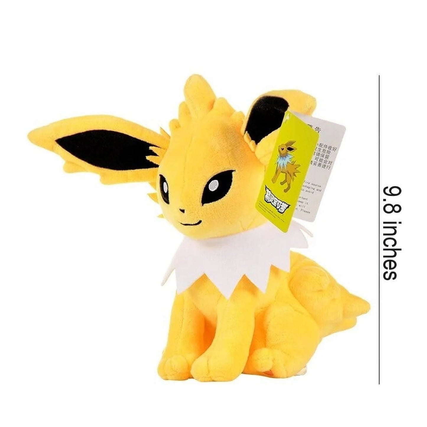 "Pokémon Jolteon Plush 9.8” – Officially Licensed Soft Stuffed Toy for Kids & Collectors"