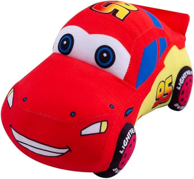 Racing Car Plush Toy – Soft Stuffed Car Doll & Plush Cushion | Cute Vehicle Pillow for Kids & Fans"