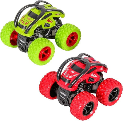 Pull Back Monster Trucks – Off-Road Friction Powered Car Toys | Durable Racing Vehicle Set for Kids & Toddlers