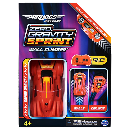 Air Hogs Zero Gravity Sprint – Remote Control Anti-Gravity Racing Car for Kids"