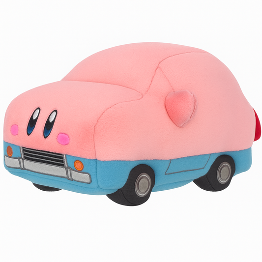Kirby Car Mouth Plush – 8" Soft Collectible Toy | Kirby’s Dream Land Stuffed Doll